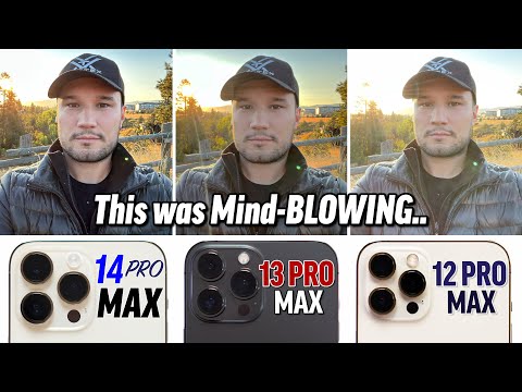 iPhone 14 Pro Max vs 13 & 12 Pro Max - Ultimate Camera Comparison