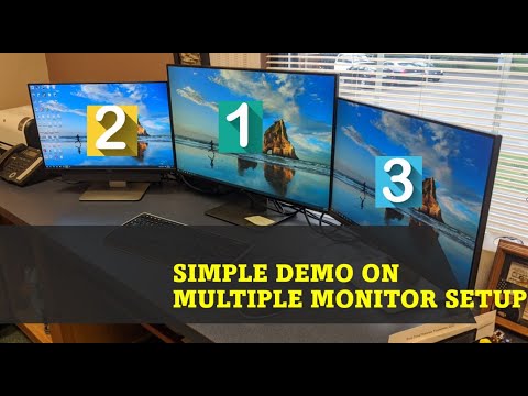 How to Setup Multiple Monitors | Display on Laptop  (Docking Station | HDMI Adoptors)