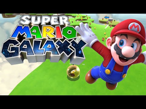 Super Mario Galaxy *FIRST PLAYTHROUGH* [Space Junk Galaxy + Ball Minigame]