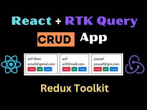 React CRUD App: Build it with RTK Query & API