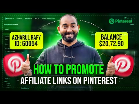 How to Promote Affiliate Links on Pinterest to Earn Passive Income | Pinterest Affiliate Marketing