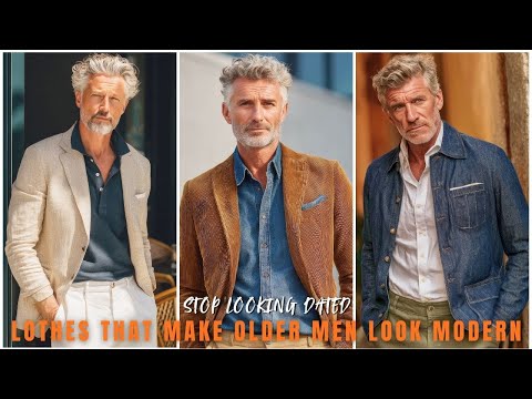 How Older Men Can Stop Looking Dated with These 20 Outfits - men's fashion