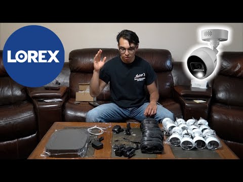 Lorex Security Camera Surveillance System Unbox, Review, Installation Lorex D861B Series