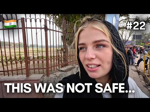 We DIDN’T FEEL SAFE in OLD DELHI, We left early.. -  INDIA 🇮🇳 - Vlog #22