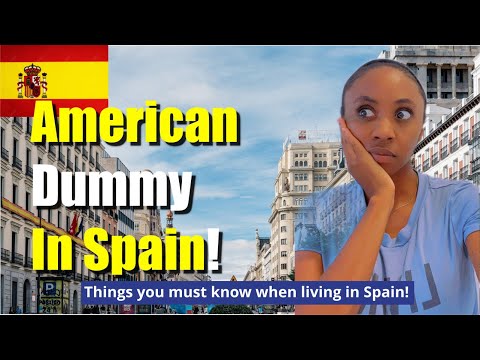SPAIN CULTURE SHOCK FOR AN AMERICAN