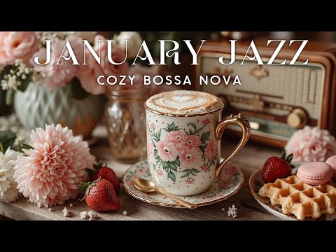 Cozy January Jazz & Coffee Shop Jazz | Relaxing Bossa Nova Music for Ultimate Chill