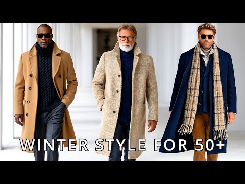 Elevate Your Winter Style: 17 Timeless Elegance Layering Ideas for Men Over 50 ❄️👔