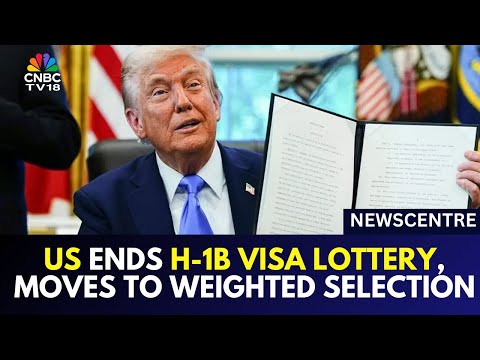 LIVE | US Ends H-1B Visa Lottery, Moves To Weighted Selection | H-1B visa Overhaul | Newscentre