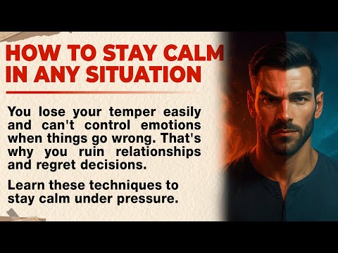 Improve Your English Fluency | Train Your Mind To Stay Calm In Any Situation | Graded Reader