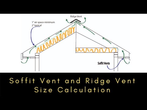 Calculating Ridge and Soffit Vent 2