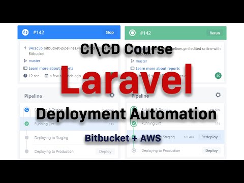 DevOps Tutorial - Laravel Deployment Automation CI\CD using AWS RDS EC2 S3 CodeDeploy BitBucket