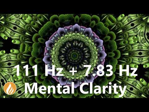 15 Minutes 111 Hz + 7.83 Hz Earth Resonance ⭐ Clarity & Deep Mental Balance