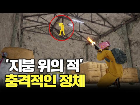 충격적인 지붕 위 유저의 정체, 배그 시청자 모두가 '경악'