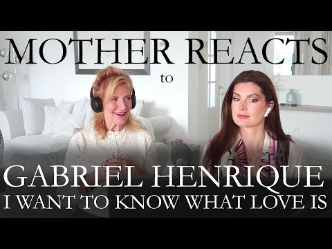 MOTHER REACTS to GABRIEL HENRIQUE | I Want To Know What Love Is | Mariah Carey cover