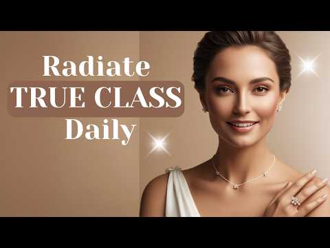 5 Ways to Cultivate True Class Every Day | Upper Class Habits