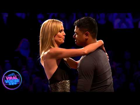 He's a SOLDIER. He SINGS. The Crowd in TEARS. 😭