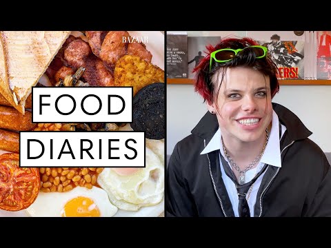 Everything Yungblud Eats In A Day | Food Diaries: Bite Size | Harper's BAZAAR