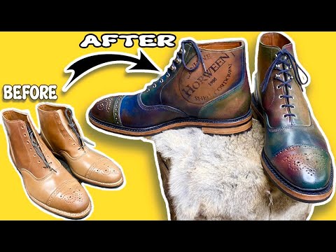 Allen Edmonds 5th Street Natural Shell Cordovan CUSTOMIZATION!