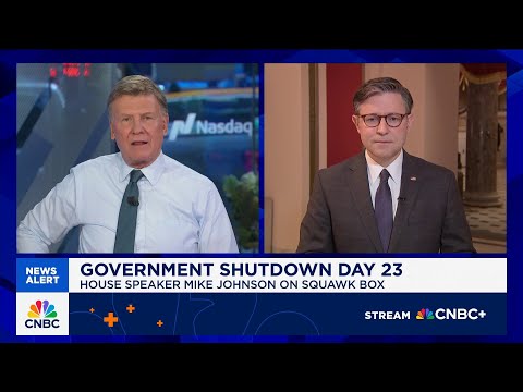 Watch CNBC's full interview with House Speaker Mike Johnson