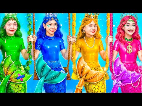 Left Or Right? Poor Couple Vs Rich Couple At Mermaid Makeover Contest!