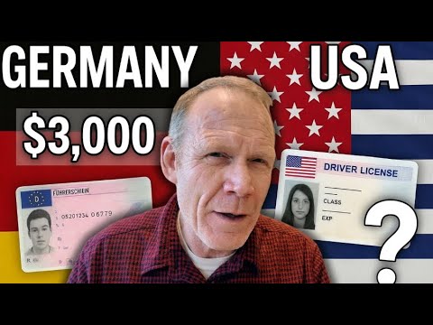 SHOCKING DIFFERENCES between Germany vs USA Driver's License Requirements!