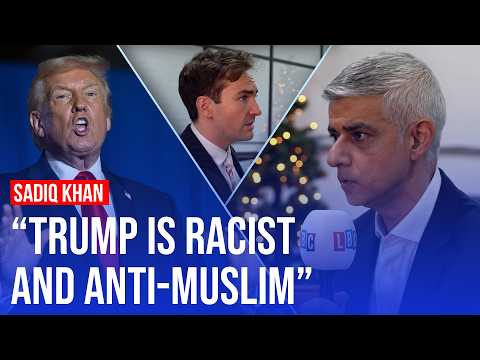 'He's obsessed': Sadiq Khan responds to Trump's latest attack | LBC