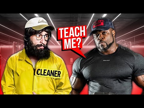 Ego Lifter Lost His PRIDE to a Cleaner 😂  Anatoly GYM PRANK