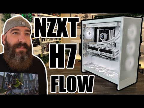 NZXT Dropped a BANGER! | H7 Flow (2024) PC Case | Tech Skit | Full Build