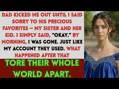 Dad Kicked Me Out Until I Said Sorry To His Precious Favorites —My Sister & Her Kid. I Simply Said..