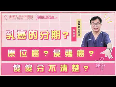 粉紅馨知041.如何判斷乳癌第幾期？？ 腫瘤大小?淋巴轉移?