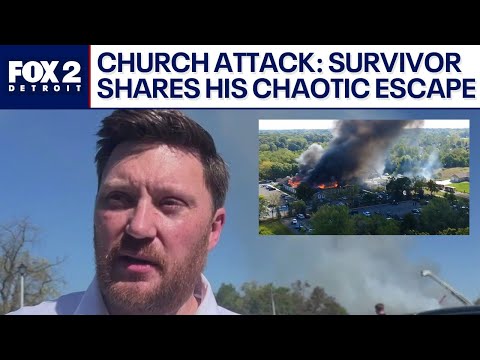 Grand Blanc church shooting survivor talks about escaping from attack