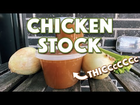 Chicken Stock - The Secret to Restaurant Cooking at Home | Food Meats Fire
