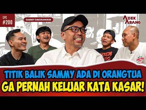 SAMMY SIMORANGKIR: “KALAU PUN AKU DI TENDANG AKU SIAP, GA BOLEH NOLEH”