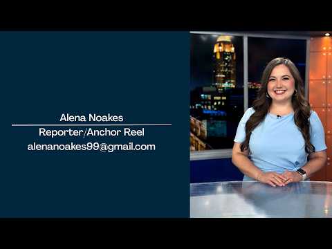 Reporter/Anchor Reel - 2025 - March 2026