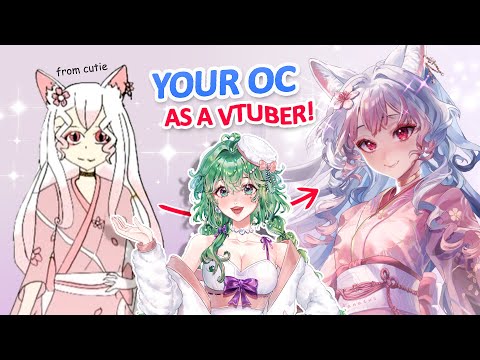 Making Your OC into a VTuber🦊! 👁👄👁 11