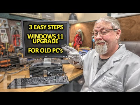 UPGRADE Any OLD PC Computer To WINDOWS 11 In 3 EASY Steps!