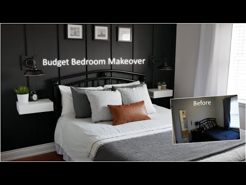 DIY Bedroom Makeover ($250 Budget)