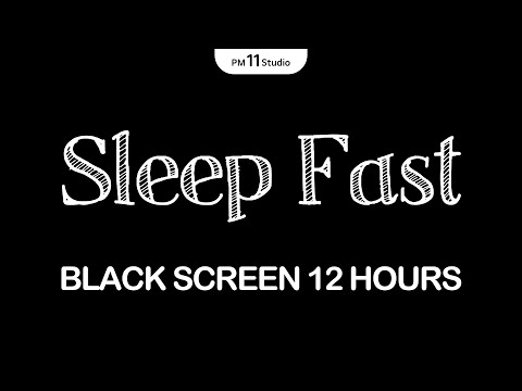 Soothing Sleep Music – Fall Asleep Fast in 10 Minutes | Black Screen