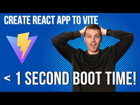 Converting to Vite from Create React App - lower your boot time to almost nothing!
