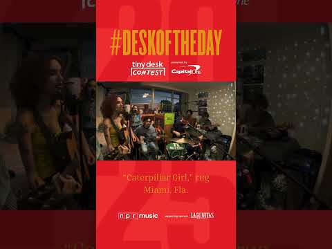 #DeskOfTheDay: "Caterpillar Girl," rug