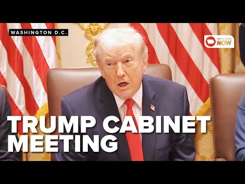 FULL PRESSER: Trump hosts cabinet meeting and addresses Minnesota crackdown, inflation, home prices