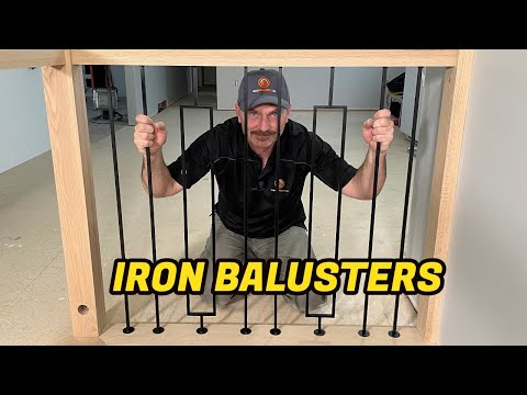 How To Install Iron Balusters