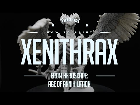 How to Paint: Xenithrax the Vine Weaver- Heroscape Age of Annhilation Tutorial