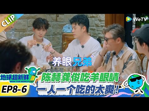 【地球超新鲜】EP8-6：陈赫龚俊成为羊眼兄弟！一口一个爆汁吃的太香！#地球超新鲜 #孙红雷 #李乃文 #陈赫 #刘宇宁 #龚俊 #陈星旭 #王玉雯