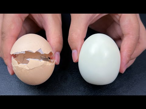 水煮雞蛋，最忌冷水直接下鍋，教您正確做法，雞蛋鮮嫩，營養全保住，蛋殼輕輕一拉就掉， A recipe of  boiled eggs， Life Hacks，#煮鸡蛋， #煮雞蛋的正確做法