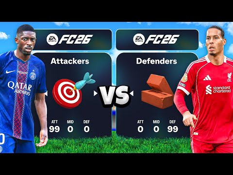 Attackers vs. Defenders... in FC26!