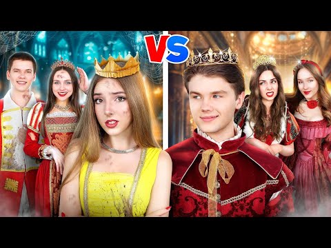 Королевская Семья Удочерила Бедную Девушку || Популярная VS Непопулярная Принцесса