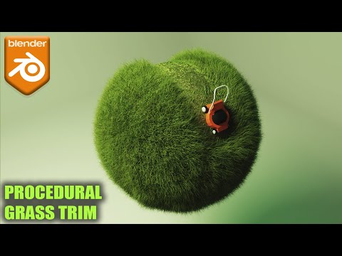 Create Satisfying Grass Animation in Blender - TUTORIAL