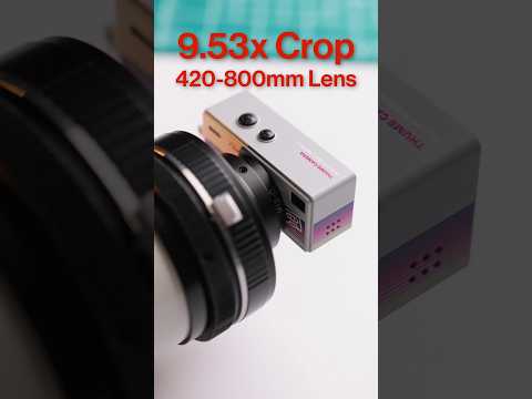 I Put a 7,600mm Lens on a Keychain Camera!