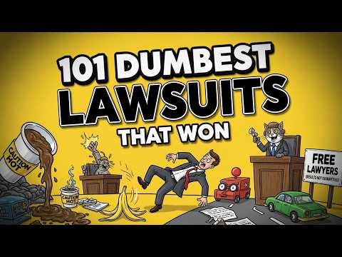 101 Dumbest Lawsuits That Actually WON in Court